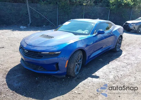 2021 Chevrolet Camaro Rwd Lt1 из США, поврежденный, VIN 1G1FE1R70M0139707